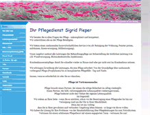 Tablet Screenshot of pflegedienst-pieper.de